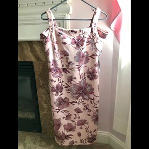NEW Pink Cold-Shoulder Dress
